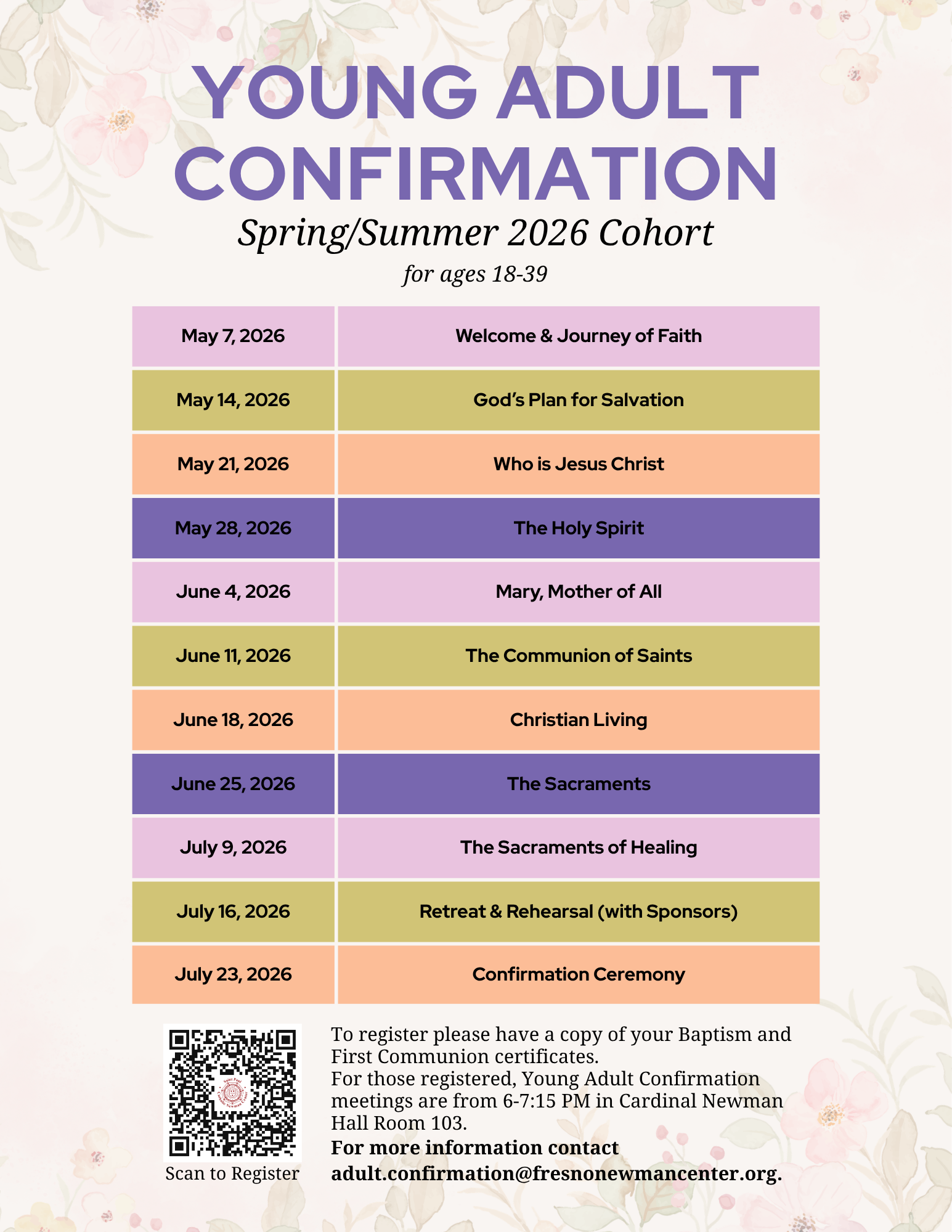 Ya Confirmation Spring And Summer