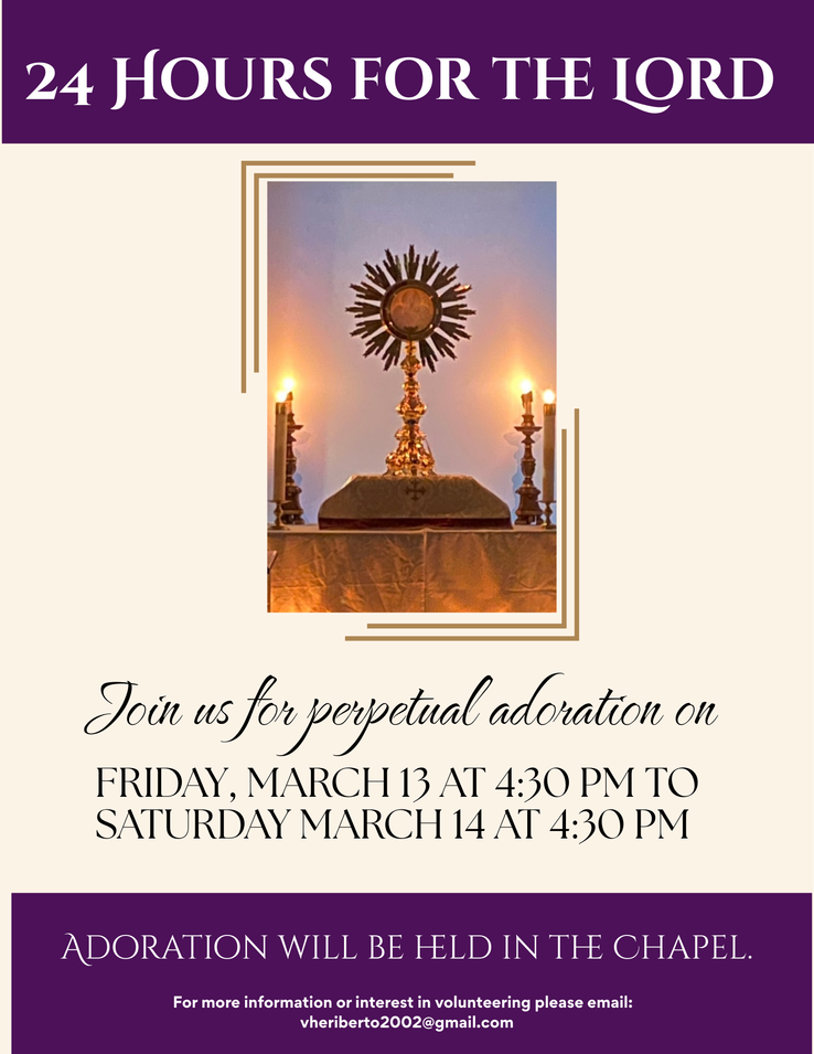 24 Hours For The Lord 2026