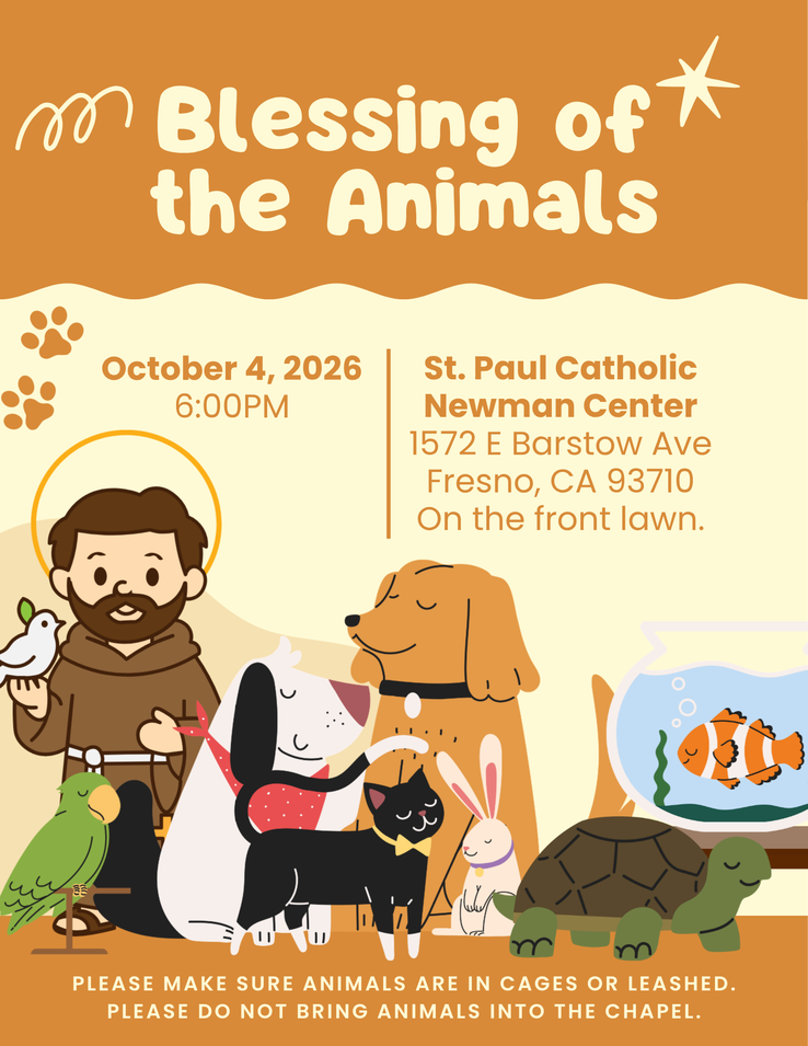 Blessing Of The Animals 2026