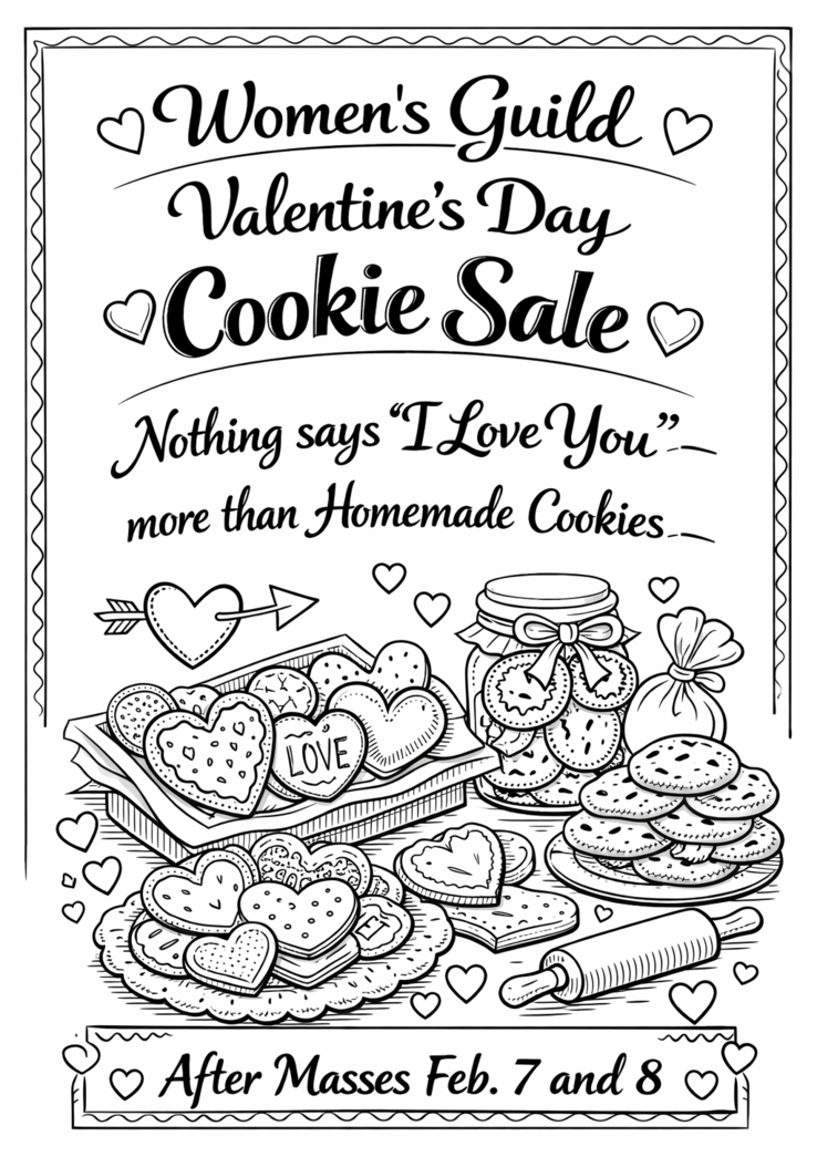 Cookie Sale Flyer