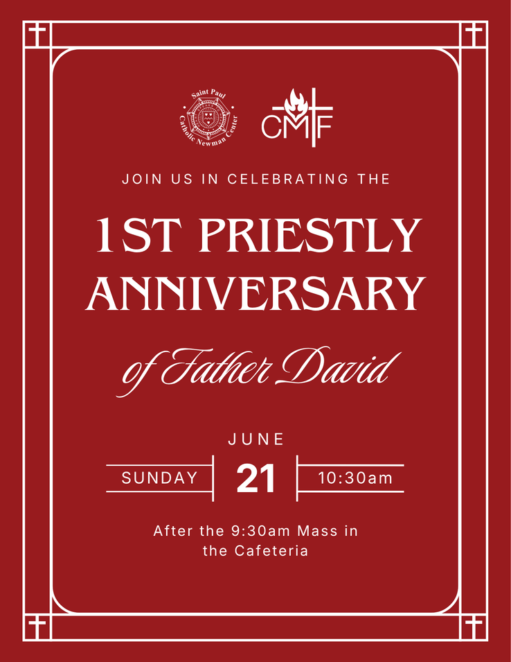 Fr David 1st Priestly Anniversary