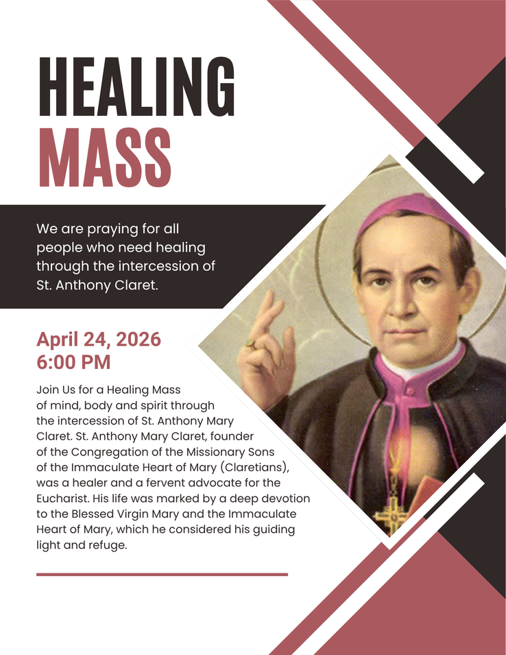 Healing Mass April